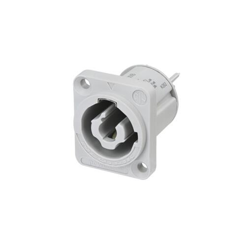 Base conector Powercom 20A chasis color gris NAC3MPXXB