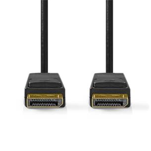 Cable Displayport M-M 2mts 4K@60Hz V2.1 Nedis 2