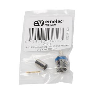 Conector BNC 75oHm HD-SDI/3G-SDI CC812 cable 011-3006, Q11-234 2