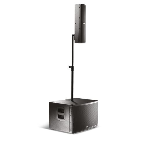 Sistema integrado Line Array compacto 600W + 400W RMS VERTUS CS 1000