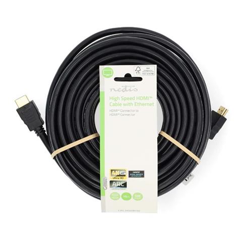 Cable video HDMI 1.4 macho macho 15m NEDIS