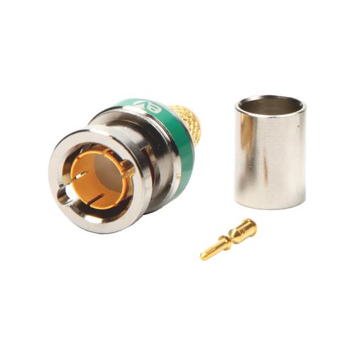 Conector BNC 75oHm 4K-UHD CC918 cable 011-3007, Q11243 Conector BNC 75oHm 4K-UHD CC918 cable 011-3007, Q11243