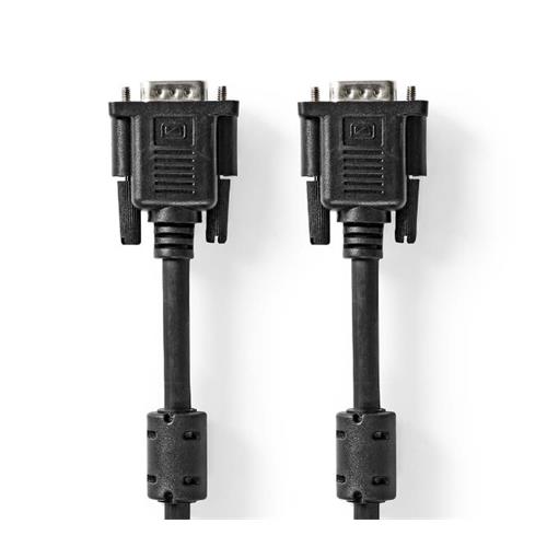 Cable monitor VGA HD15 macho macho 2 mts
