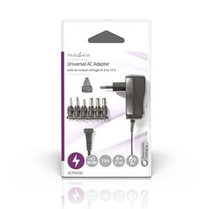 Fuente universal 600mA 3/12Vdc Nedis