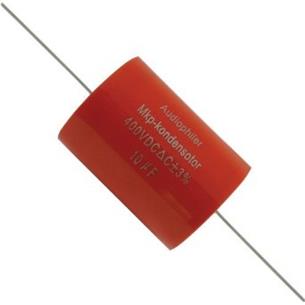Condensador MKP filtro altavoz 10uF 400V axial