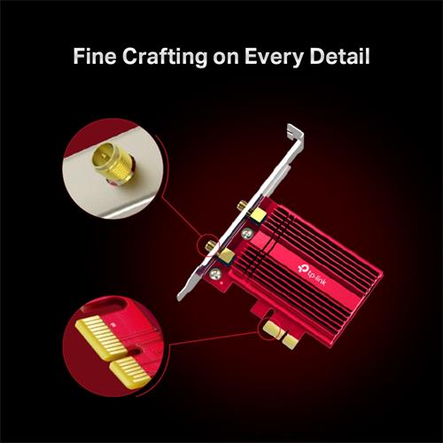 Adaptador Red TP-Link AX3000 PCIe WiFi6