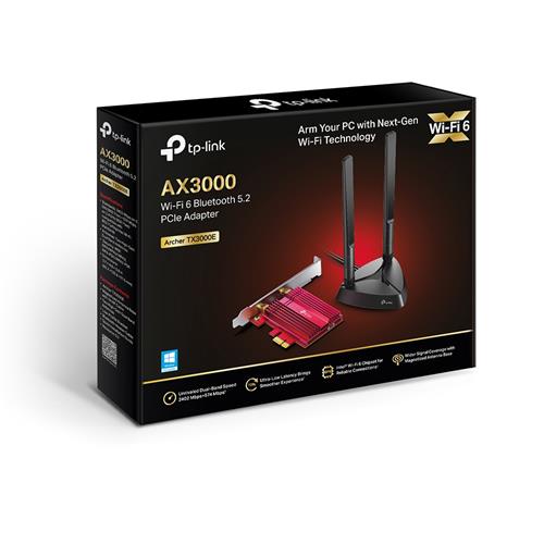 Adaptador Red TP-Link AX3000 PCIe WiFi6