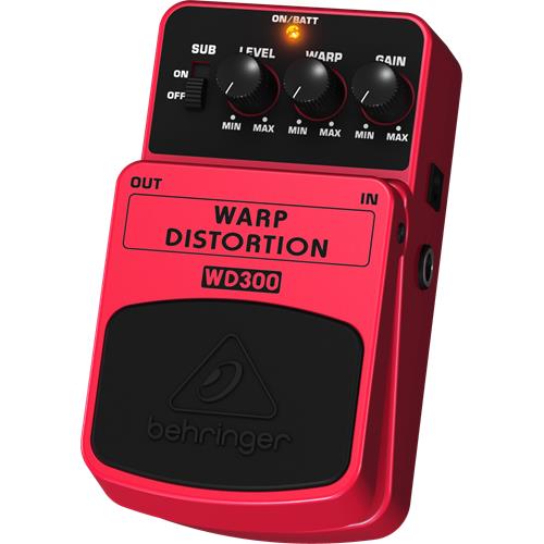 Pedal de efectos Warp Distortion WD300