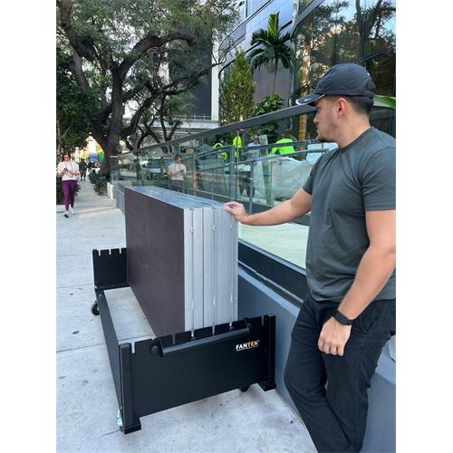 Carro para transportar 8 tarimas TA 21 TA CART