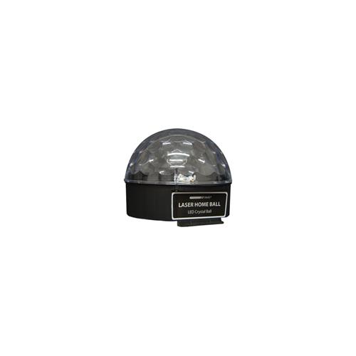 Proyector de efectos LED con 3 LEDs RGB de 3 W LASER HOME BALL