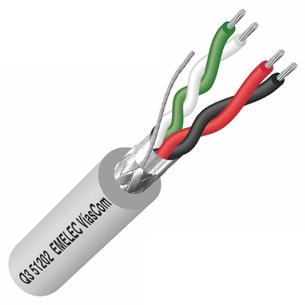 Cable DMX 2x2x0,34mm 110ohm Q351202