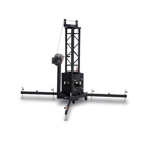 Torre estructural 7 metros con cabestrante GS 230 (T 112) Torre estructural 7 metros con cabestrante GS 230 (T 112)