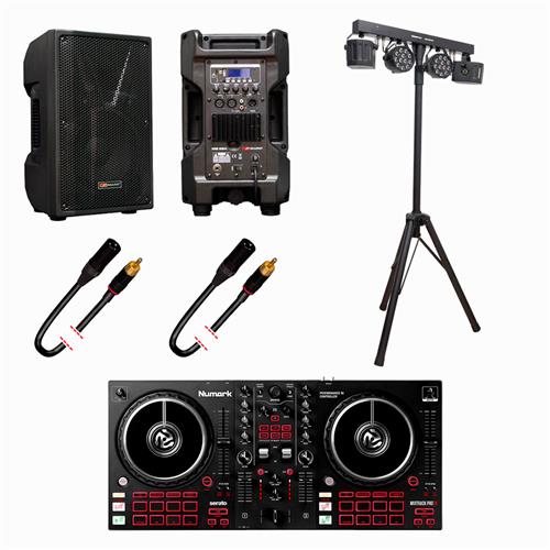 Pack Dj 1 x MIXTRACKPLATINIUM + 2 x MS28A + 2 x MK332 PACKSAVE010