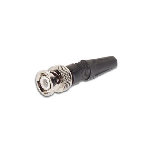 Conector BNC macho recto conexion a tornillo