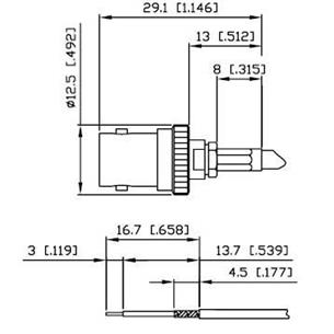 Conector BNC hembra RG58 crimp teflon Alfar