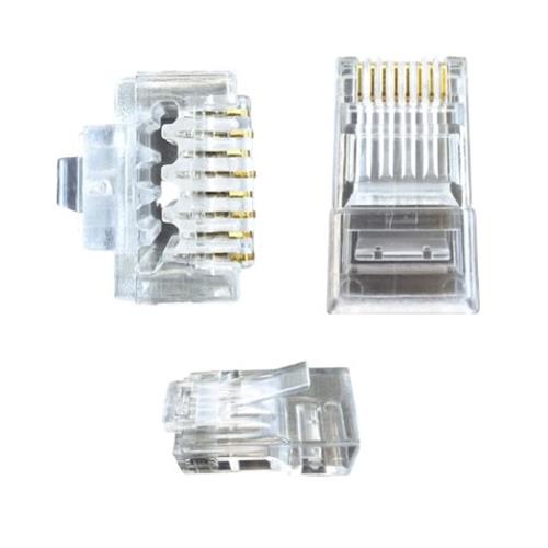 Conector RJ45 Cat.6 cable pasante