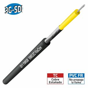 Cable video digital 3G-SDI (0,30/1,50) 30AWG Q11 75 RGB-N 2