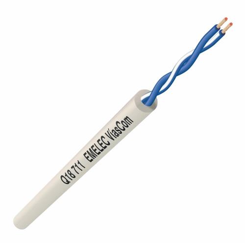 Cable Cat.5 UTP flexible 2 pares 100MHz PVC Q18-711G