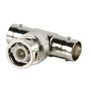 Adaptador BNC H-M-H (tipo T)