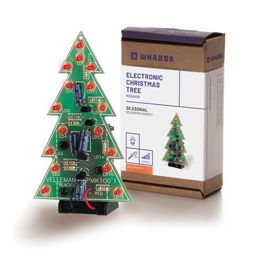 Kit de montaje arbol de navidad con leds MK100