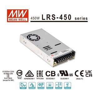 Mean Well. Fuente de alimentacion 12V 37.5A LRS-450