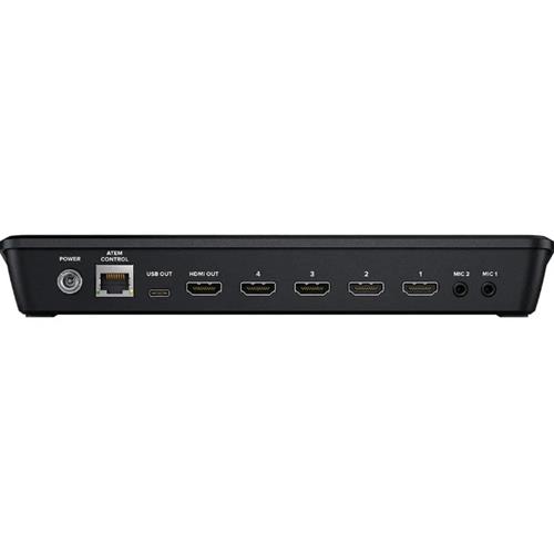 Mezclador realizacion 4xHDMI con grabacion y streaming ATEM Mini Pro