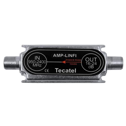 Amplificador FI Tecatel 35 dB, 13/18V, 0-22kHz, LTE