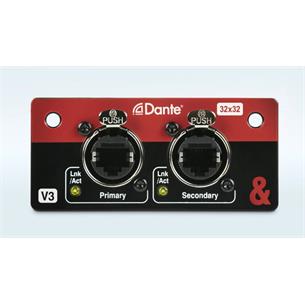 Tarjeta de audio en red DANTE 32x 32 M-SQ-DANT32