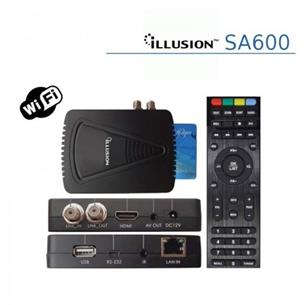 Receptor satelite ethernet SA600 ILLUSION