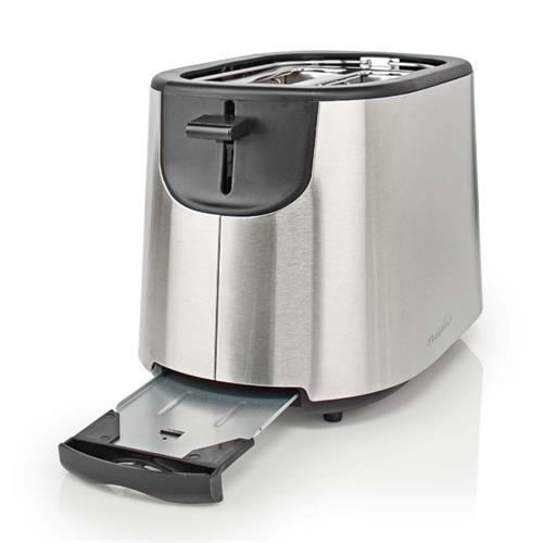 Tostadora 1000 W para 2 rebanadas Nedis