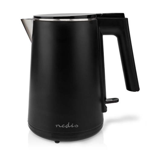 Hervidor eléctrico 1L 1200W 360º Negro Nedis