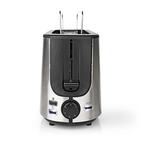 Tostadora 1000 W 6N Ranura larga  Nedis