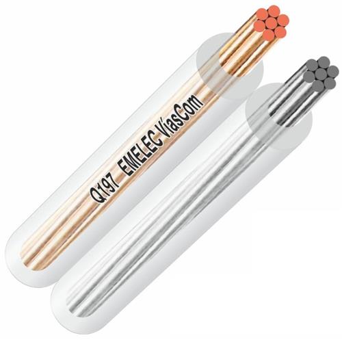 Cable altavoz paralelo transparente 2 x 4mm OFC Cable altavoz paralelo transparente 2 x 4mm OFC