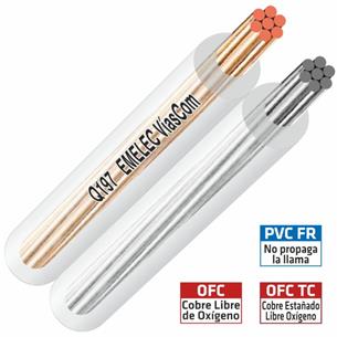 Cable altavoz paralelo transparente 2 x 4mm OFC 2