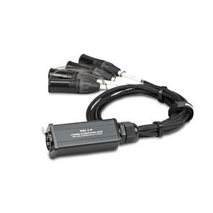 Splitter aéreo de 4 canales para cable CAT. 4x XLR3 macho 2