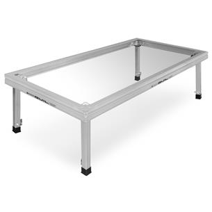 Tarima de 1x1m com metacrilato transparente TM440-M/2X1