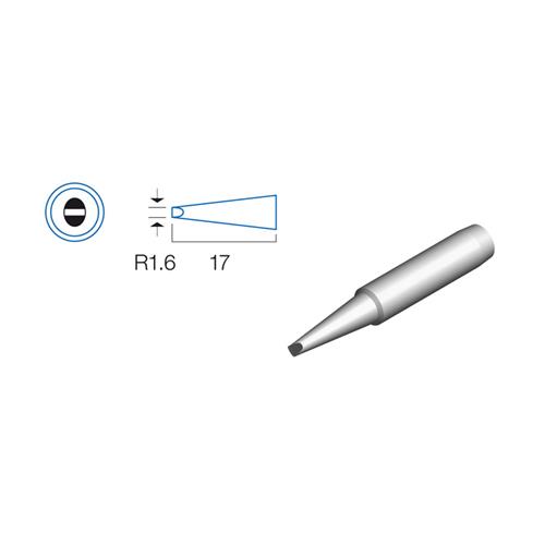 Punta plana 1,6mm para soldador HRV6154