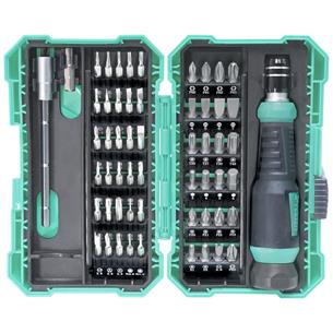 Kit destornillador 54 puntas SD-9857M HRV7658 2