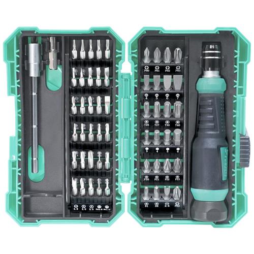 Kit destornillador 54 puntas SD-9857M HRV7658 Kit destornillador 54 puntas SD-9857M HRV7658