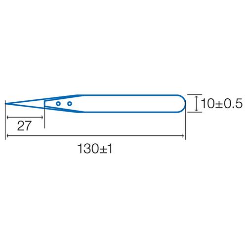 Pinza recta punta ceramica de precision Proskit Pinza recta punta ceramica de precision Proskit