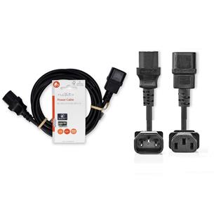 Cable de red para equipos IEC C14/C13 M/H 2mts