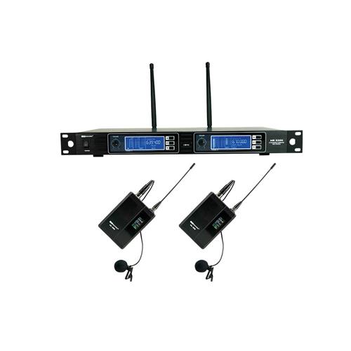 Sistema inalámbrico Diversity con 2 micrófonos de solapa MR2200/2 Sistema inalámbrico Diversity con 2 micrófonos de solapa MR2200/2