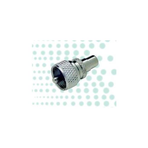 Conector PL RG58 para crimpar aro fijo