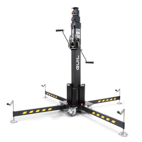 Torre de elevacion carga superior 270Kg 5,22m negro ELC-775 Torre de elevacion carga superior 270Kg 5,22m negro ELC-775