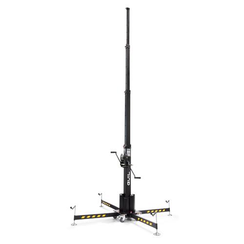 Torre de elevacion carga superior 300Kg 5,22m negro ELC-785