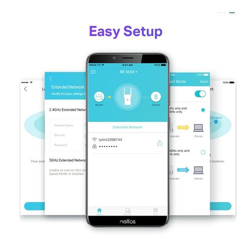 Repetidor Wifi TP-LINK AX1200 RE505X