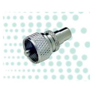 Conector PL RG59 para crimpar aro fijo