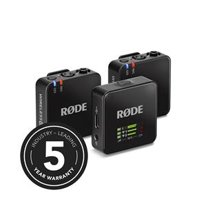Kit de microfonia inlambrica doble color negro RODE WIRELESS GO III