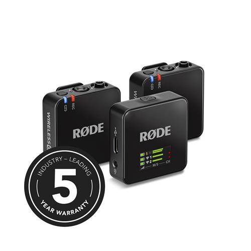 Kit de microfonia inlambrica doble color negro RODE WIRELESS GO III Kit de microfonia inlambrica doble color negro RODE WIRELESS GO III