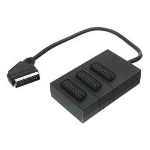 Conexion Scart 1 entrada 3 salidas